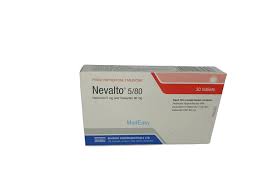 tab. Nevalto 5mg + 80 mg